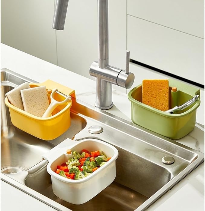 Kitchen Sink Strainer Basket with Drain Release
