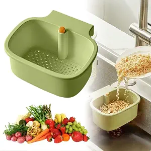 Kitchen Sink Strainer Basket with Drain Release - Image 2