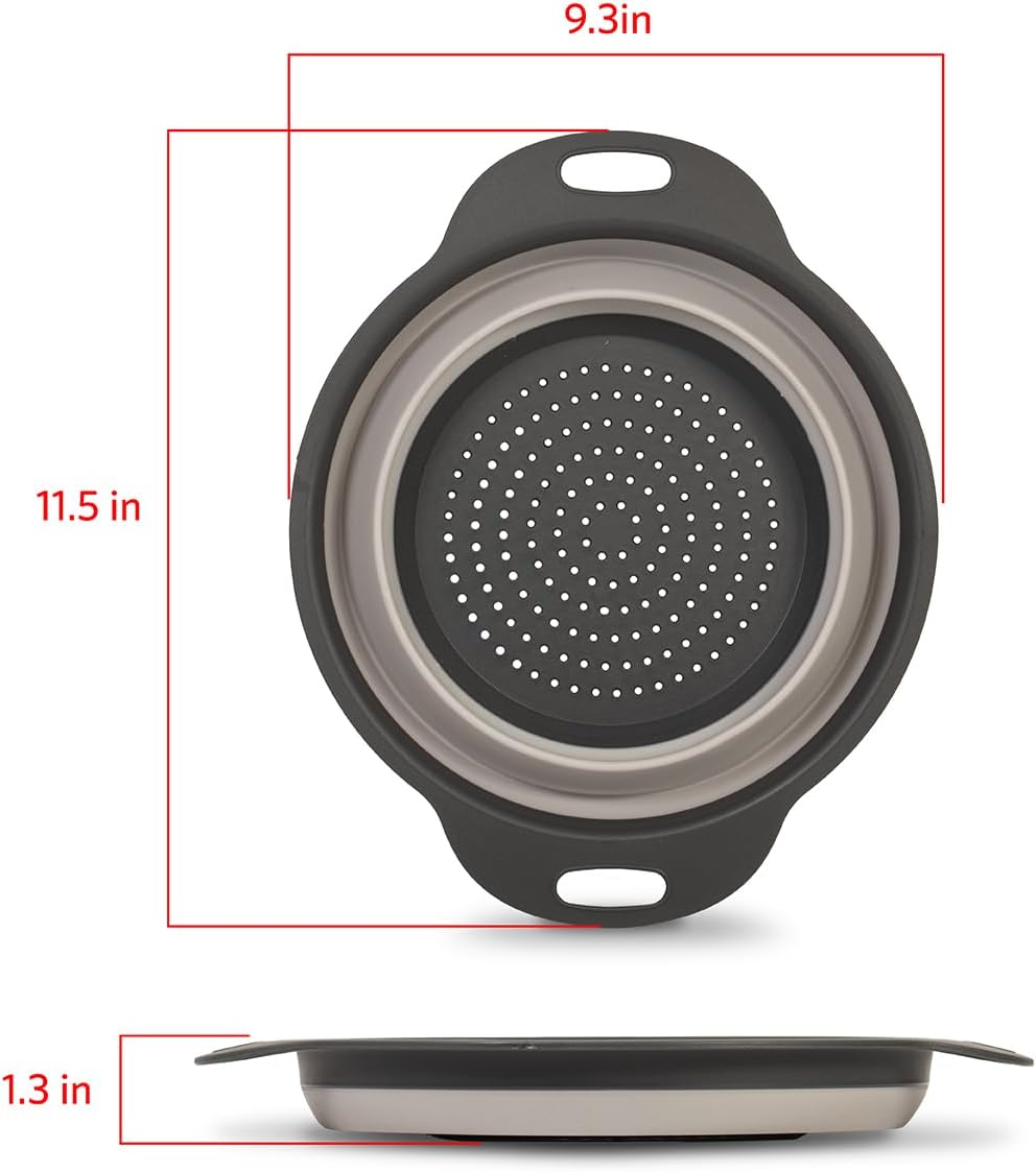 Collapsible Kitchen Colander Strainer - Image 2