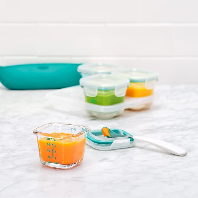 Glass Baby Food Storage Containers