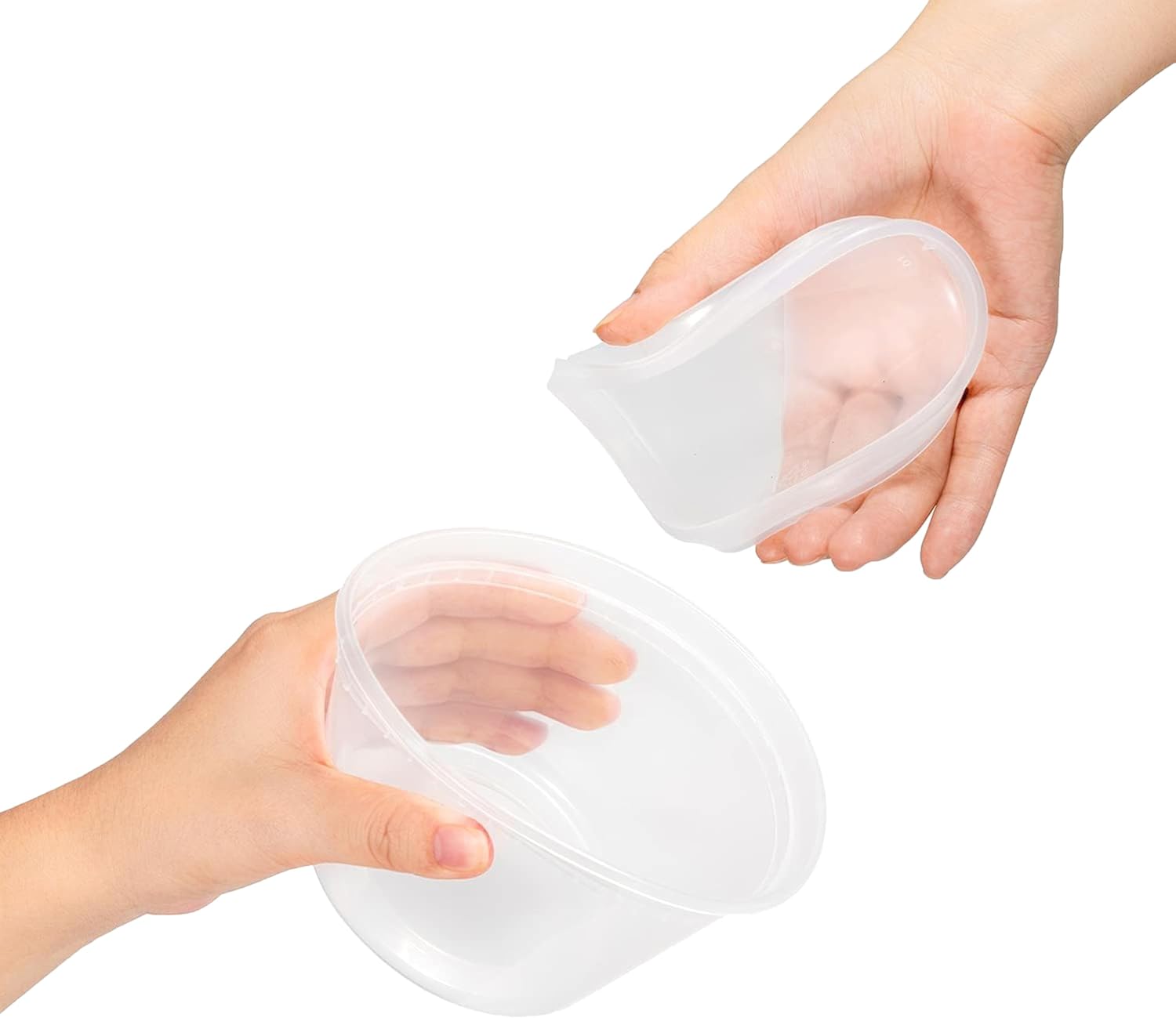 Plastic Deli Containers with Airtight Lids - Image 2