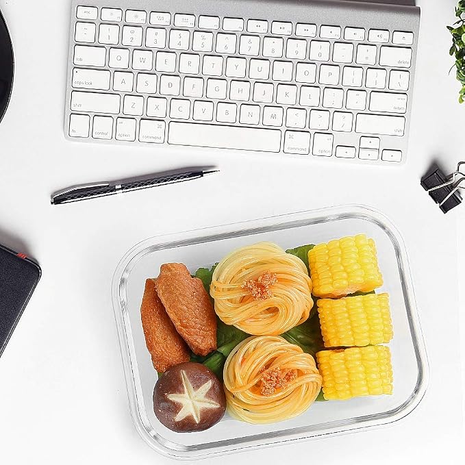 Glass Food Storage Containers with Lids